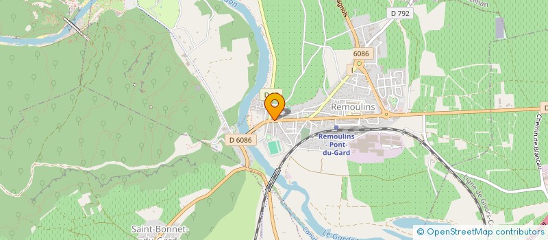 localisation de l'entreprise APPRENONS A PARLER RUCHES  VERS-PONT-DU-GARD