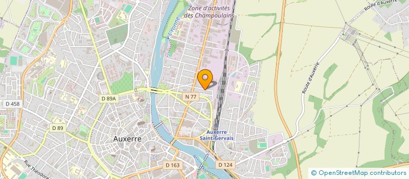 localisation de l'entreprise APPRENONS BATISSONS LE MONDE à AUXERRE