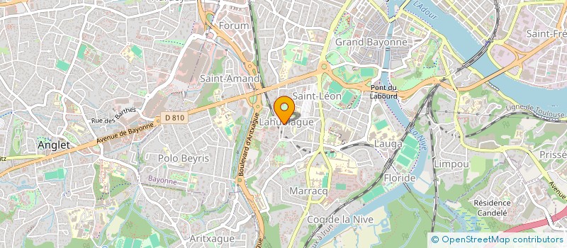 localisation de l'entreprise APPRENTI 360 à BAYONNE