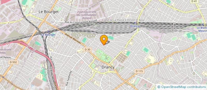 localisation de l'entreprise APPRENTI GENIE à DRANCY