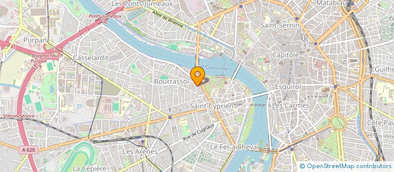 localisation de l'entreprise APPRENTI REPORTER D'OC à TOULOUSE