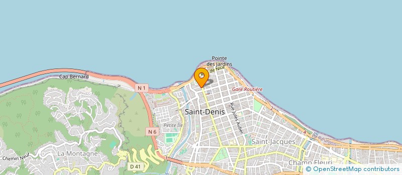 localisation de l'entreprise APPRENTIS D'AUTEUIL OCEAN INDIEN à SAINT-DENIS