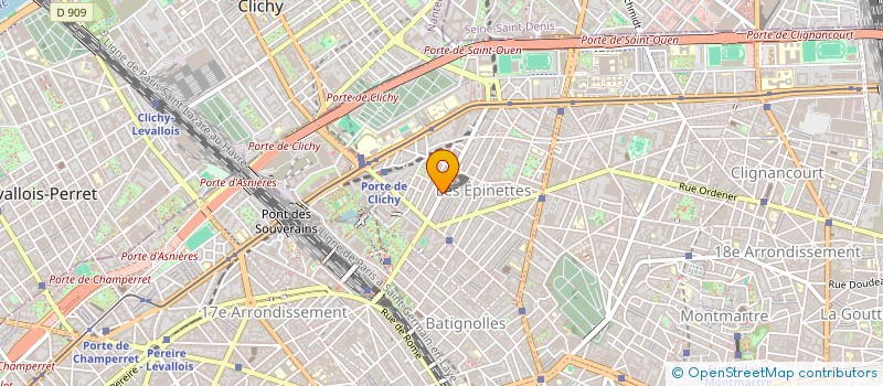 localisation de l'entreprise APPRENTIS FORMA  PARIS