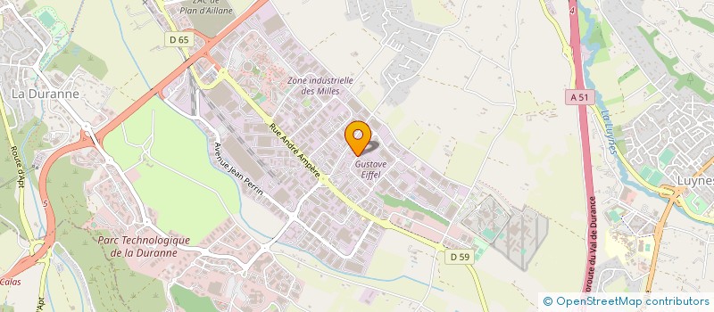 localisation de l'entreprise APPRO à AIX-EN-PROVENCE