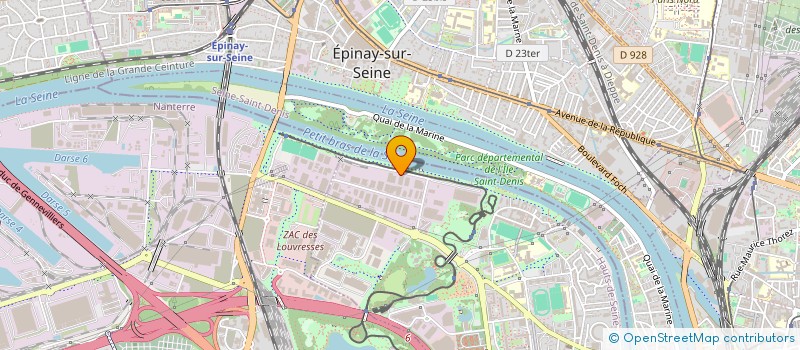 localisation de l'entreprise APPRO BOIS SERVICE à VILLENEUVE-LA-GARENNE