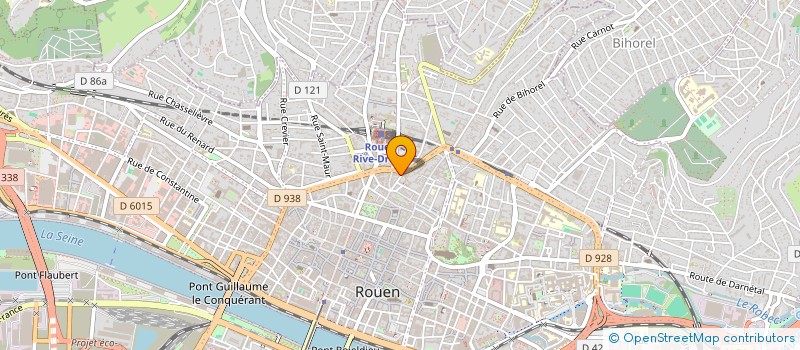 localisation de l'entreprise APPRO-DIRECT à ROUEN