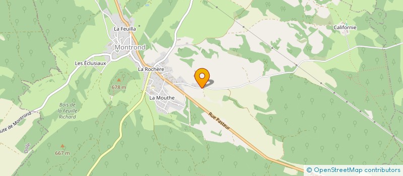 localisation de l'entreprise APPRO ENERGIE BOIS à MONTROND