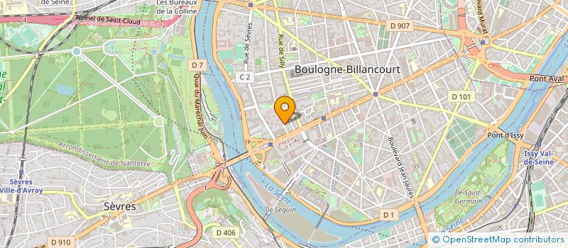 localisation de l'entreprise APPRO ENOCEAN à BOULOGNE-BILLANCOURT