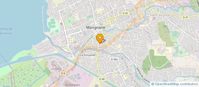 localisation de l'entreprise APPRO MARIGNANAISE à MARIGNANE