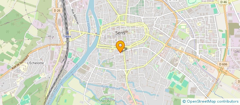 localisation de l'entreprise APPRO MATERIEL CHIRURGICAL à SENS