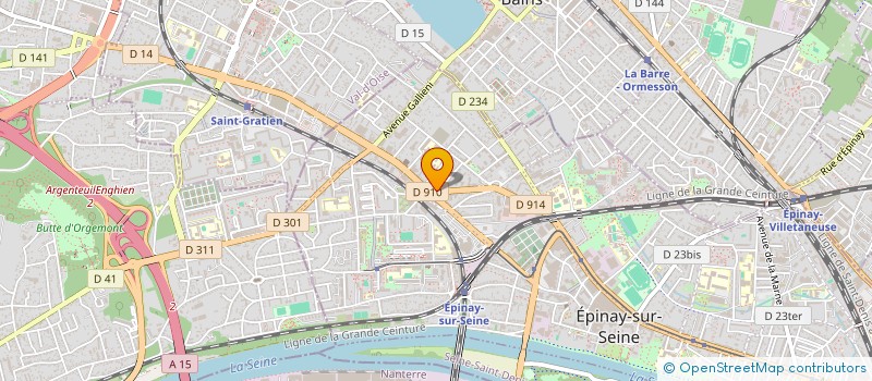 localisation de l'entreprise APPRO'SERV à EPINAY-SUR-SEINE