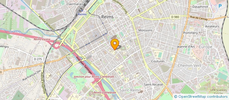 localisation de l'entreprise APPRO-VISION  REIMS