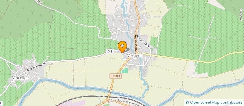 localisation de l'entreprise APPRO VITI  VERNEUIL