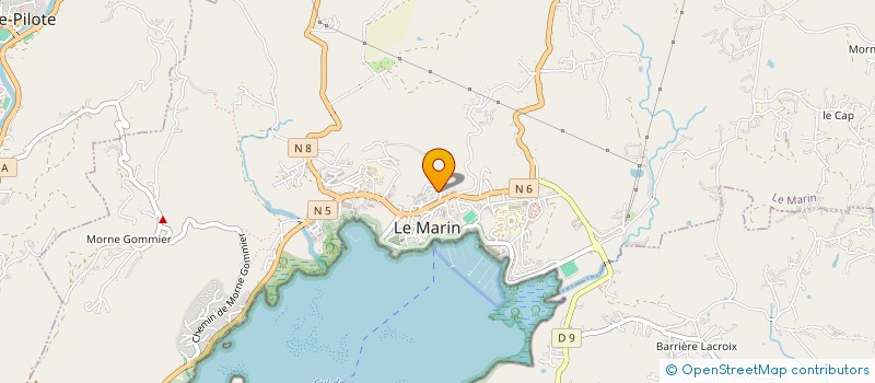 localisation de l'entreprise APPRO ZAGAYA SARL à LE MARIN