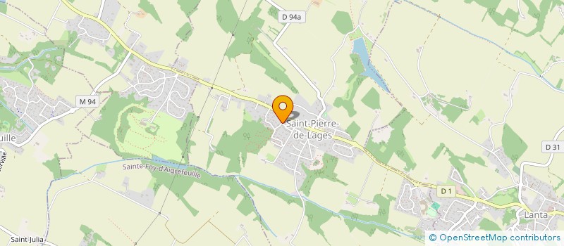 localisation de l'entreprise APPRO31  SAINT-PIERRE-DE-LAGES