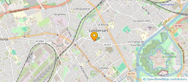 localisation de l'entreprise APPROBIA à LAMBERSART
