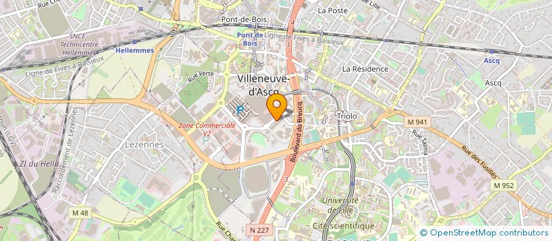 localisation de l'entreprise APPROCADEAUX à VILLENEUVE-D'ASCQ