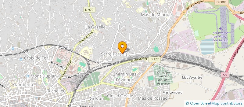 localisation de l'entreprise APPROCHE  NIMES