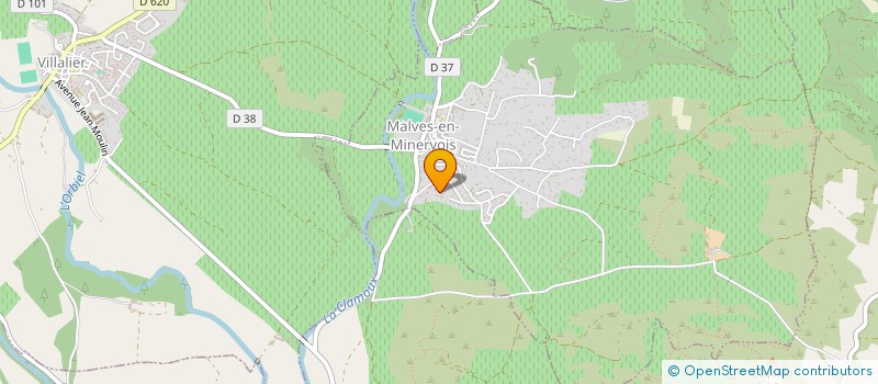 localisation de l'entreprise APPROCHE DE LA COMMUNICATION DE L'EDUCATION ET DE LA PEDAGOGIE INTER ACTIVES  MALVES-EN-MINERVOIS