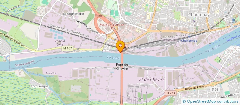 localisation de l'entreprise APPROCHE DIRECTE à NANTES