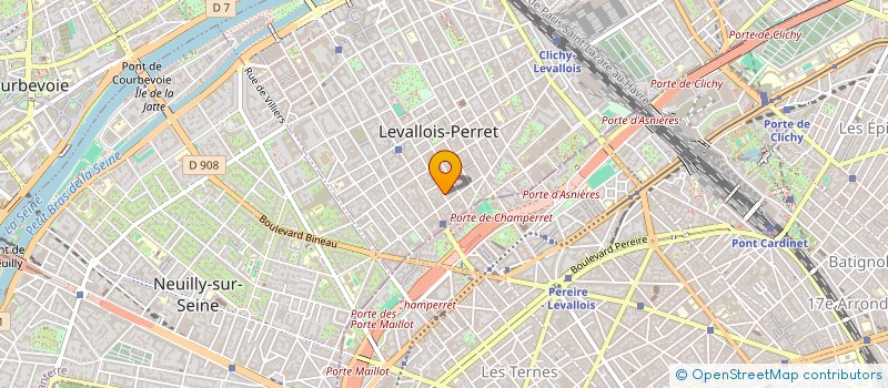 localisation de l'entreprise APPROCHE ET COMMUNICATION TITRAGE  LEVALLOIS-PERRET
