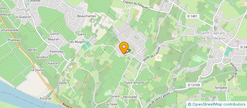 localisation de l'entreprise APPROCHE PRODUCTION  CAMBES