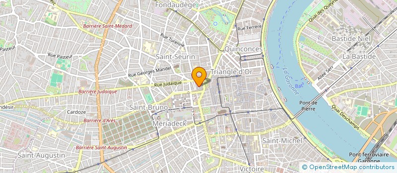 localisation de l'entreprise APPROCHE SUD OUEST à BORDEAUX