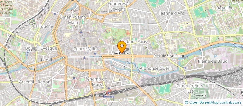 localisation de l'entreprise APPROCHES EDITIONS  RENNES