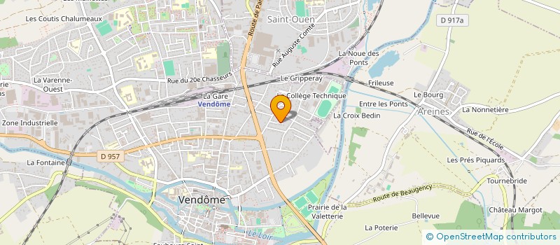 localisation de l'entreprise APPRODIS  VENDOME