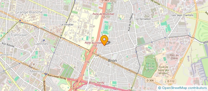 localisation de l'entreprise APPROFROID à BRON