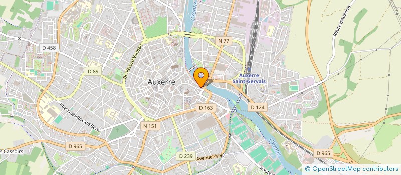 localisation de l'entreprise APPROGEL à AUXERRE