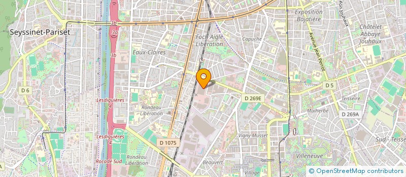 localisation de l'entreprise APPROGROUP à GRENOBLE