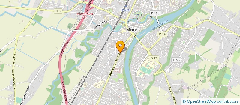 localisation de l'entreprise APPROMAT SARL  MURET