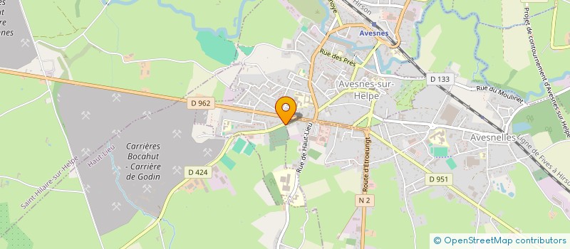 localisation de l'entreprise APPRONOR à HAUT-LIEU