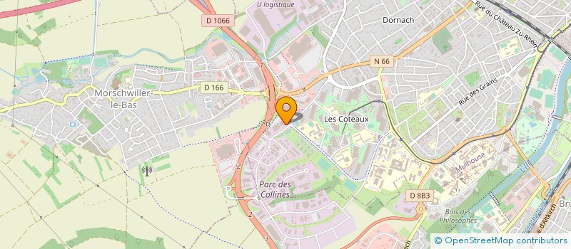 localisation de l'entreprise APPROSINE à MULHOUSE