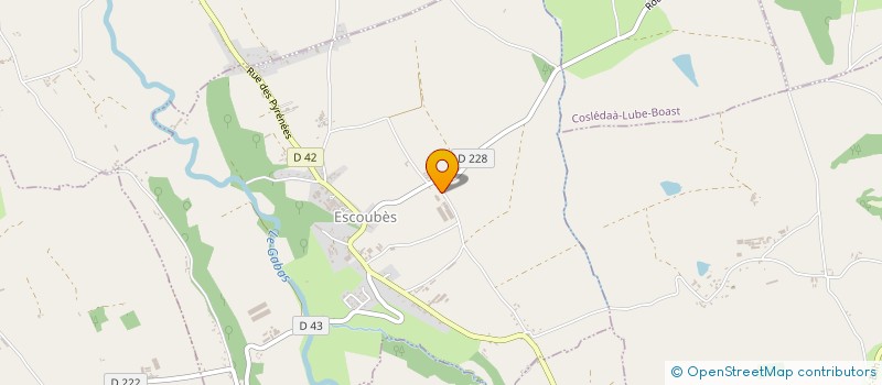 localisation de l'entreprise APPROVERT - ETABLISSEMENTS BERGERET  ESCOUBES