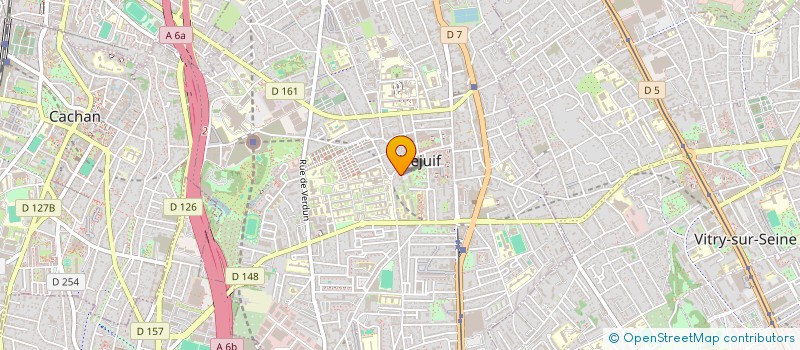 localisation de l'entreprise APPROVISIONNEM MATERIEL FOURNITUR INDUST  VILLEJUIF