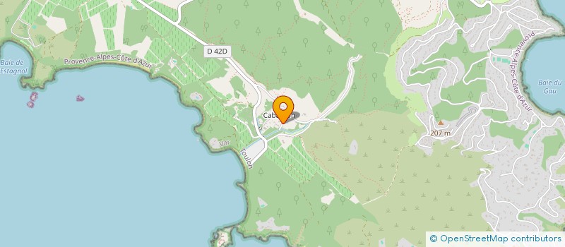 localisation de l'entreprise APPROVISIONNEMENT GAZ INDUSTRIEL ET FRIGORIFIQUE  BORMES-LES-MIMOSAS