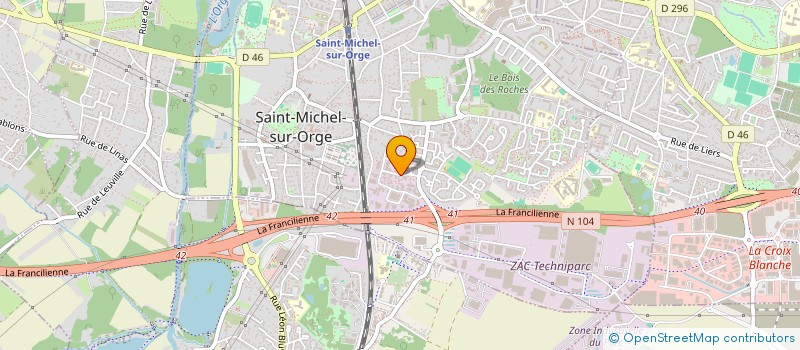 localisation de l'entreprise APPROVISIONNEMENT POUR L'INDUSTRIE à SAINT-MICHEL-SUR-ORGE