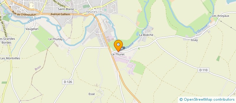 localisation de l'entreprise APPROVISIONNEMENT TRANSPORT EXPRESS à YEVRES