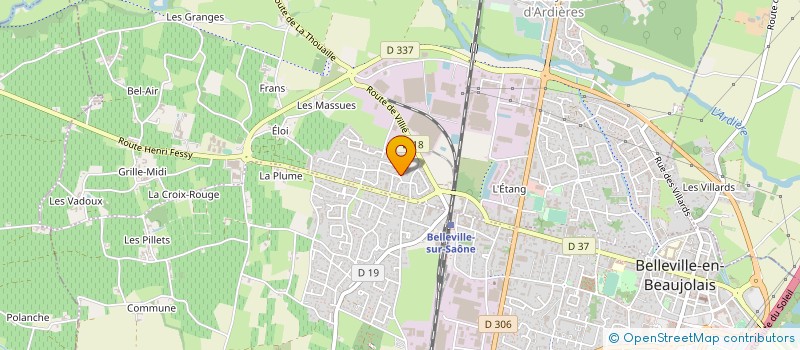 localisation de l'entreprise APPS CONSEILS à SAINT JEAN D'ARDIERES