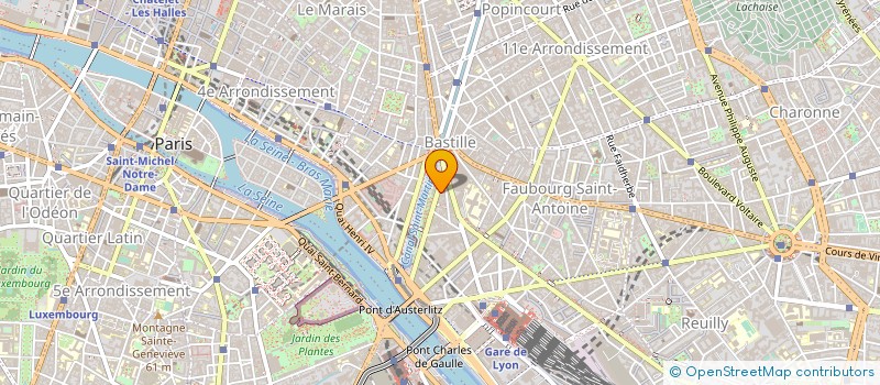 localisation de l'entreprise APPS4U  PARIS