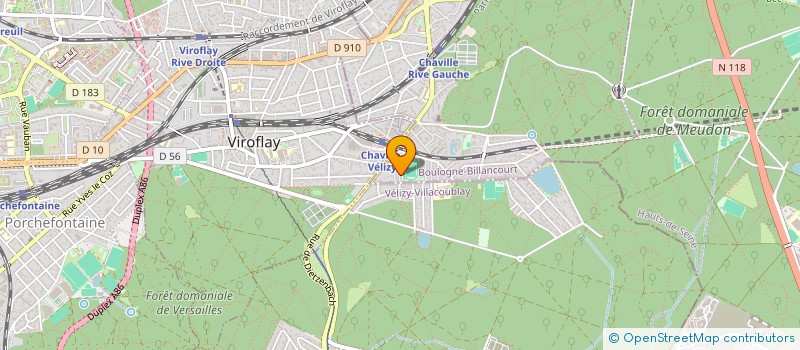 localisation de l'entreprise APPSCOPE à CHAVILLE