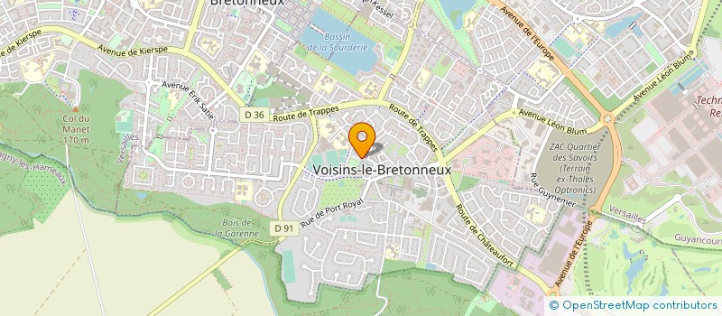 localisation de l'entreprise APPSONIC à VOISINS-LE-BRETONNEUX