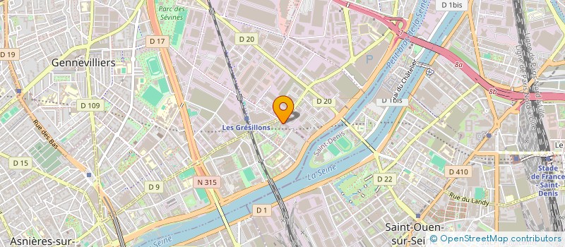 localisation de l'entreprise APPSOUD TECHNOLOGIE à ASNIERES-SUR-SEINE