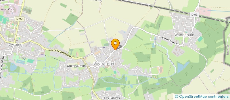 localisation de l'entreprise APPT BOURGHELLES  BOURGHELLES