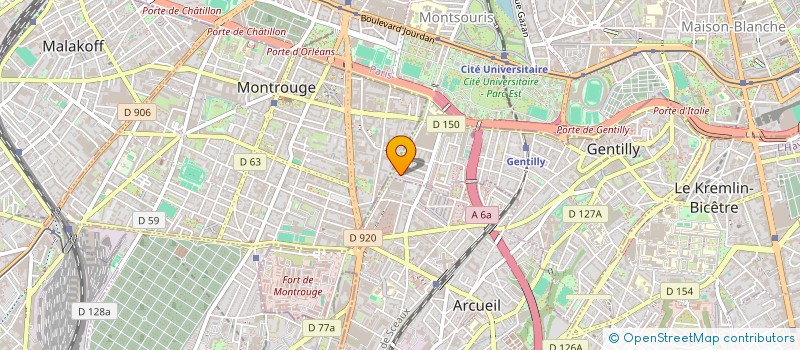 localisation de l'entreprise APPTHERA à GENTILLY