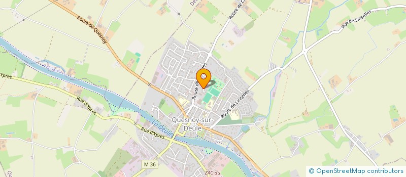 localisation de l'entreprise APPUI AU DEVELOPPEMENT DES SCIENCES DE LA SANTE AU SUD à QUESNOY-SUR-DEULE