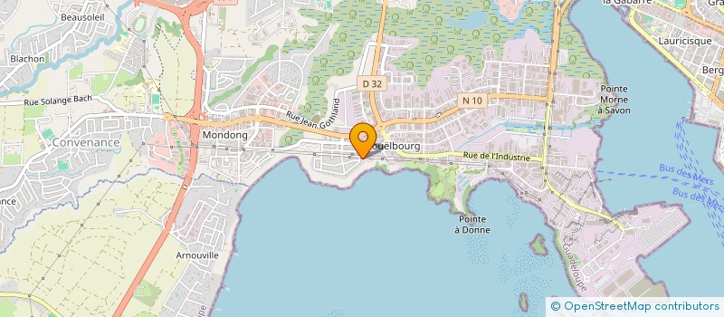 localisation de l'entreprise APPUI AUX PROJETS TERRITORIAUX ET EUROPEENS  BAIE-MAHAULT