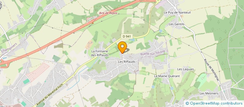 localisation de l'entreprise APPUI ENERGETIQUE  RUELLE-SUR-TOUVRE